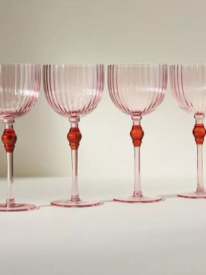 Anthropologie | Chamberlain Wine Glasses, Set Of 4