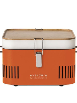 Cube | Portable Barbeque in Orange