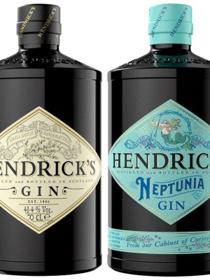 Hendrick’s Gin | Hendrick's Original And Neptunia Gin Duo - 2 X 70cl