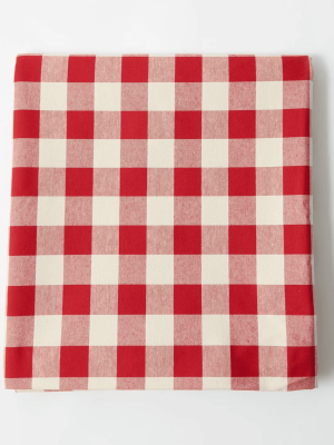 Mrs Alice | Swiss Red Gingham Tablecloth