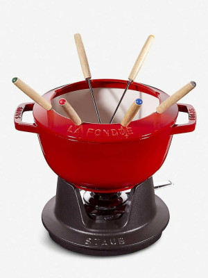 Staub | Enameled cast-iron fondue forks set of six