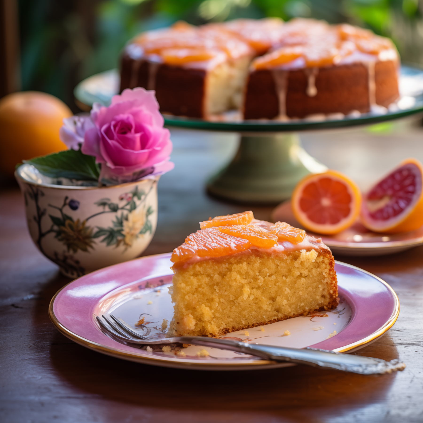 Khatta Meetha Orange Cake Recipe - General Mills Foodservice