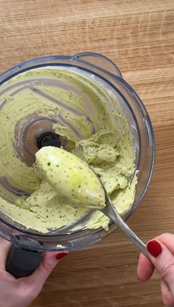 Bearnaise Butter in the blender