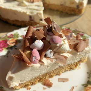 Mini egg cheesecake - easy, no bake