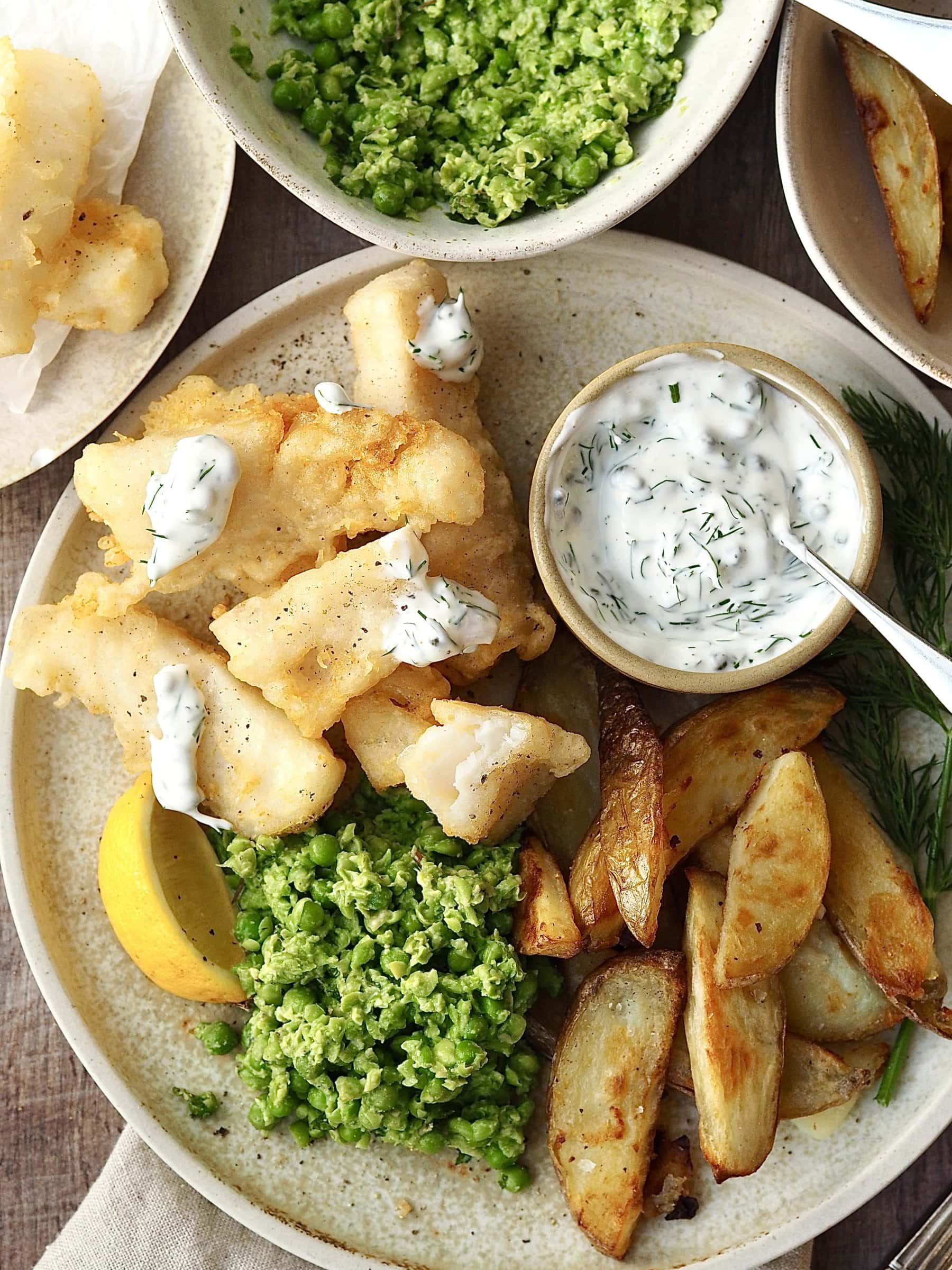 Friday Night Fish Fry with Homemade Tartar Sauce