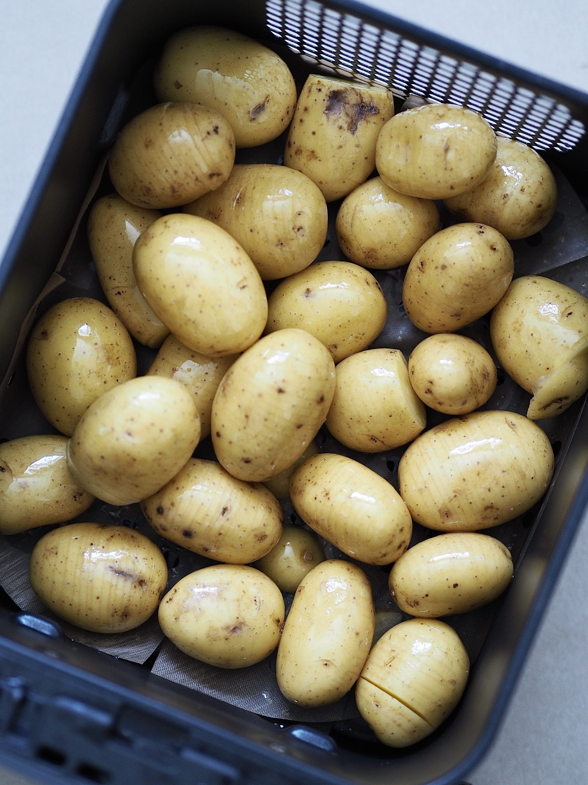 potatoes in the air fryer