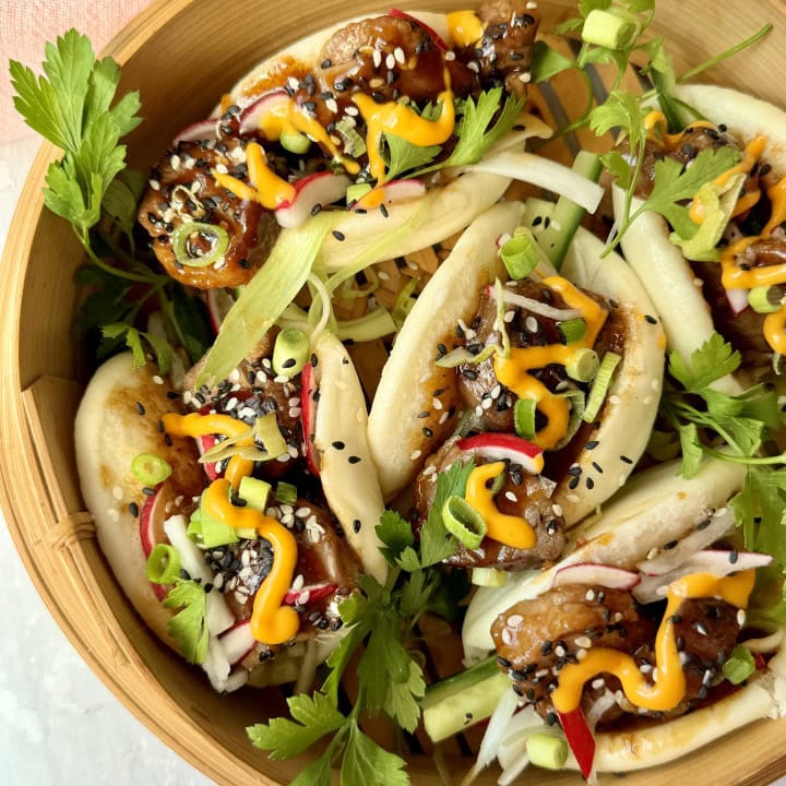 Duck Bao Buns - Desert Island Dishes
