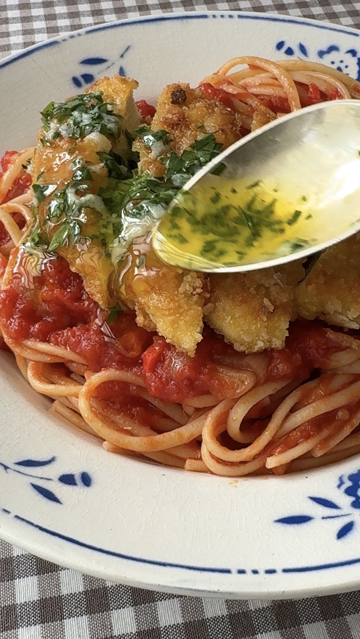 crispy parmesan chicken