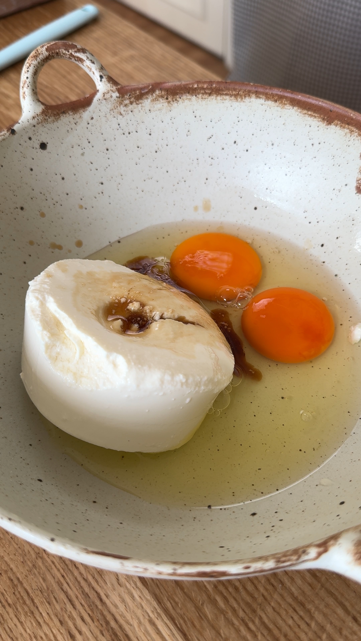 ingredients in mixing bowl