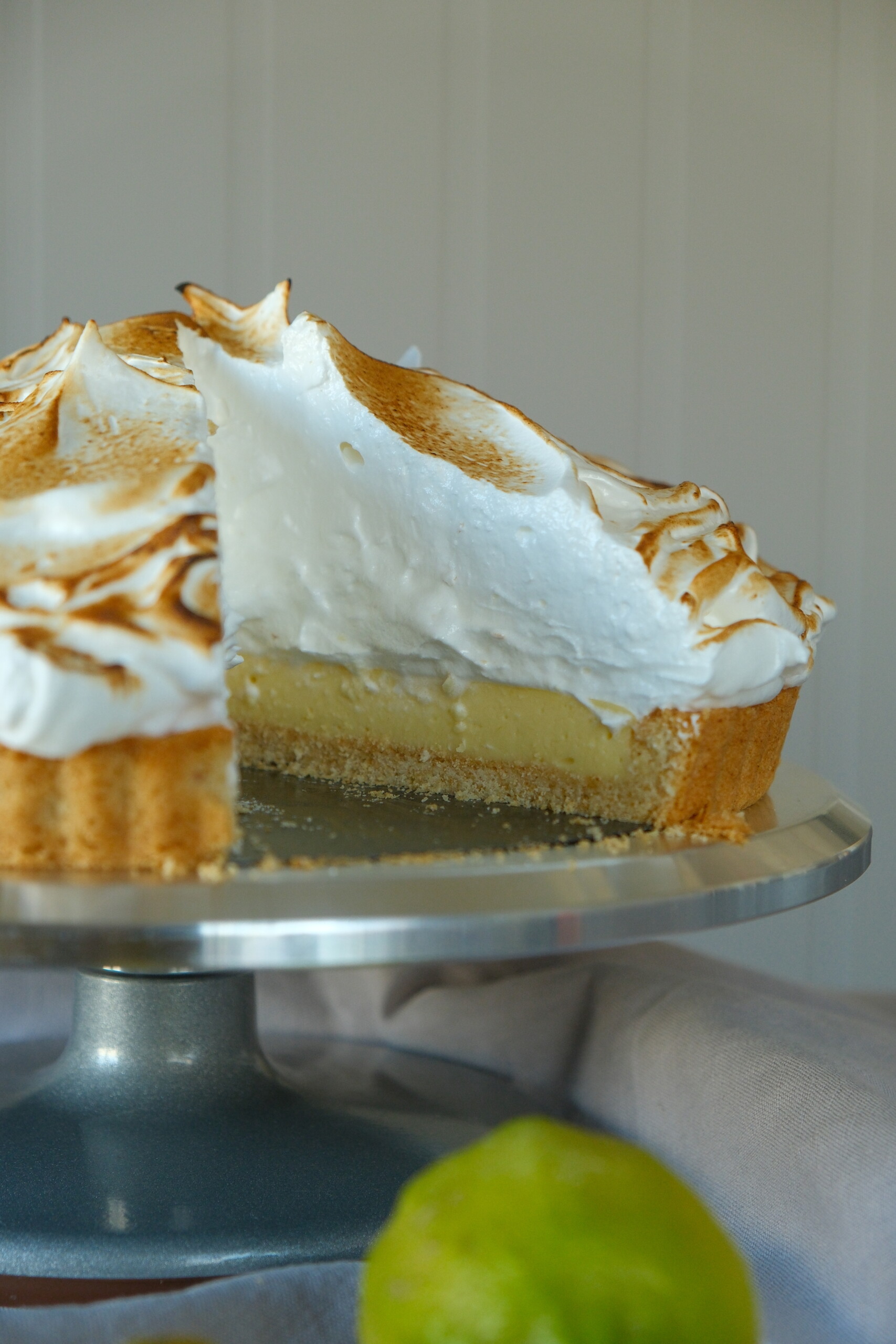 whole lemon meringue tart