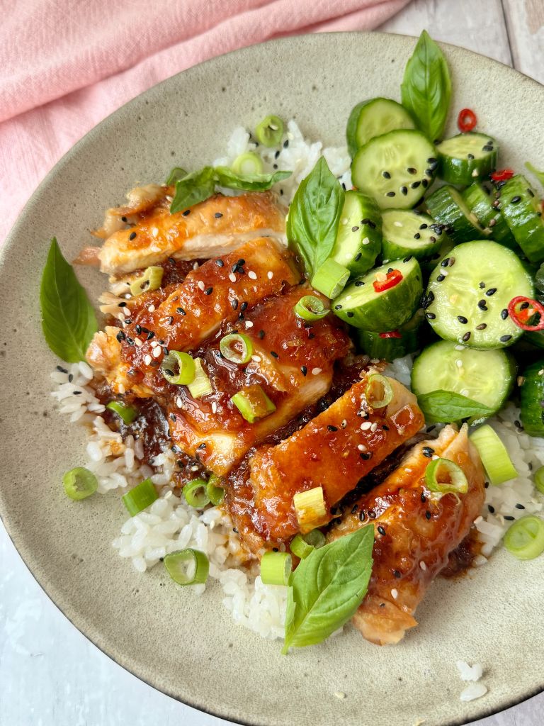 Soy and Garlic Chicken Meal