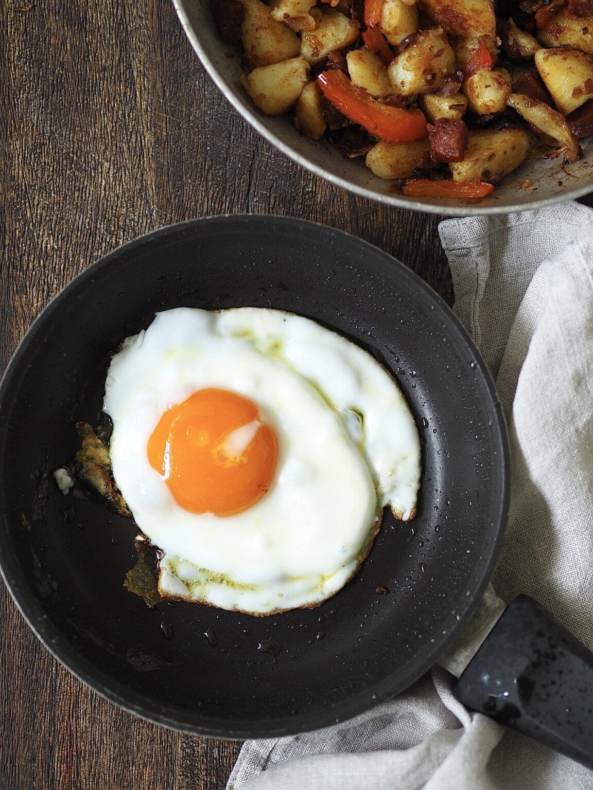 Chorizo and Potato Breakfast Hash - Desert Island Dishes