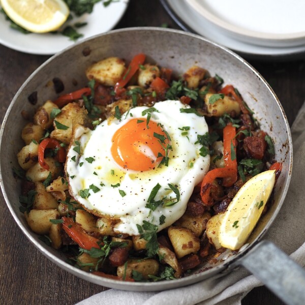 Chorizo and Potato Breakfast Hash