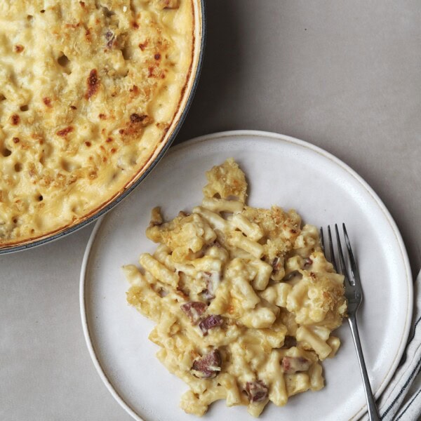 Baked Chorizo Mac and Cheese