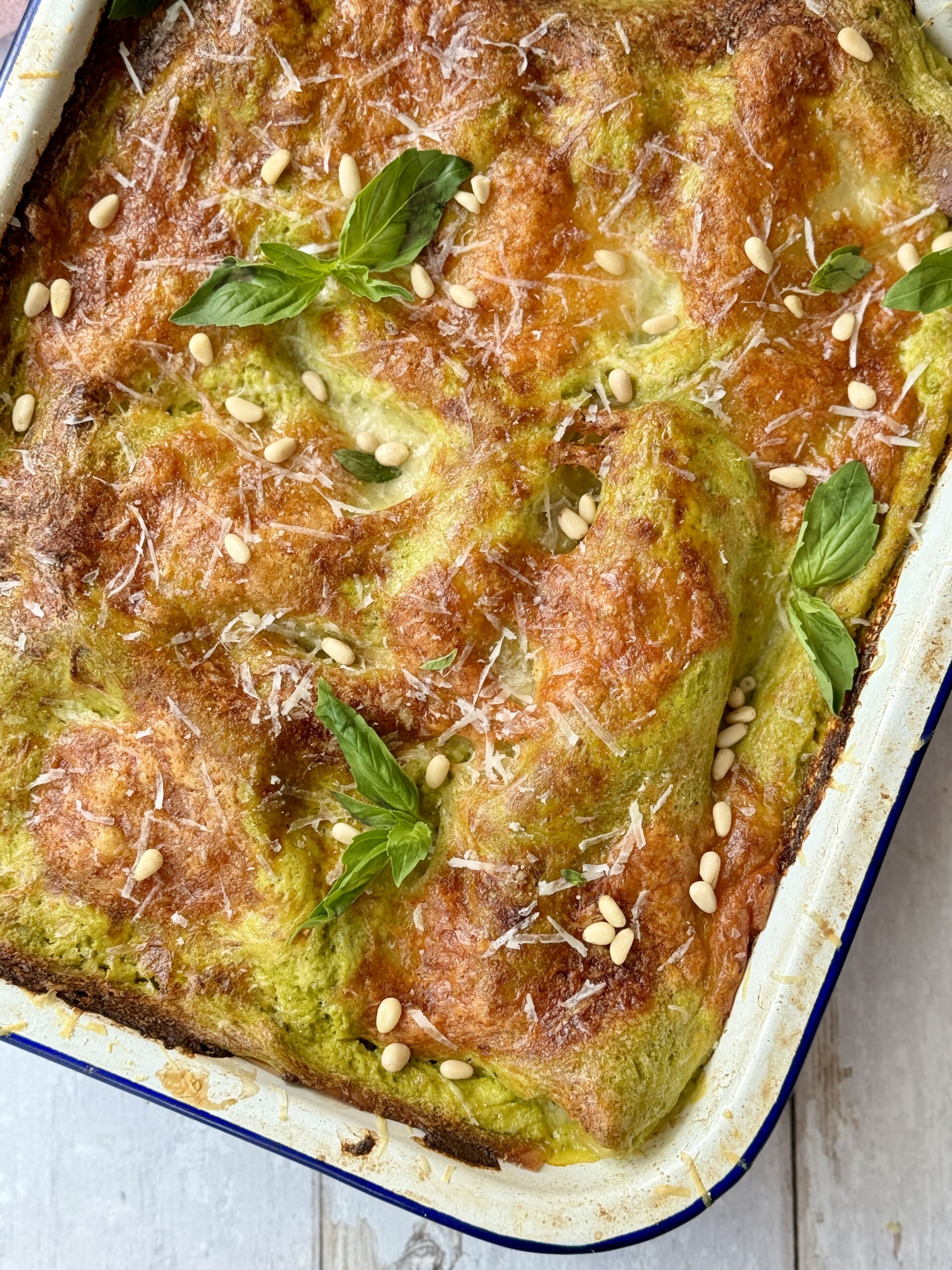 Baked Courgette Lasagna