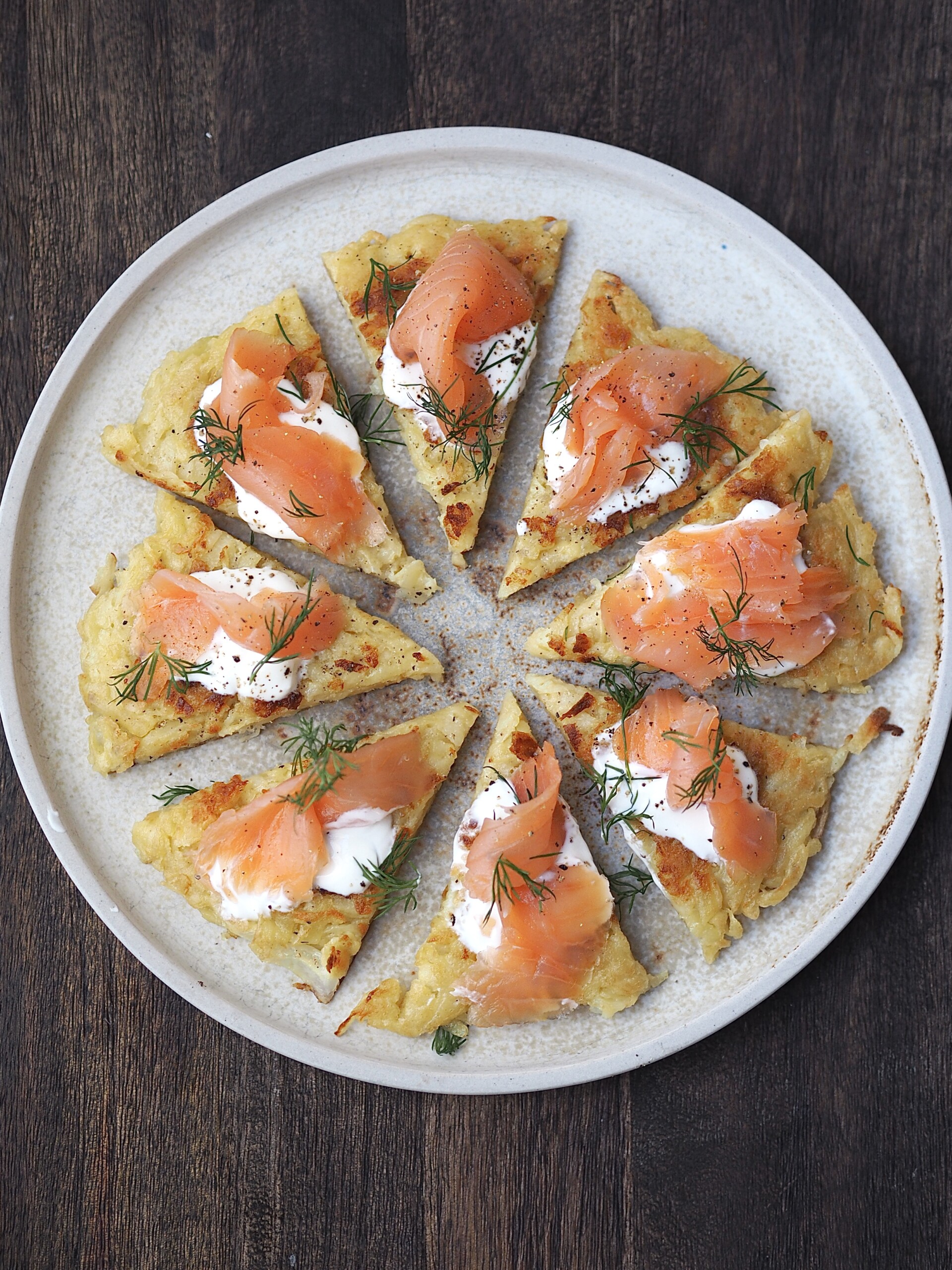 Giant Skillet Potato Latke