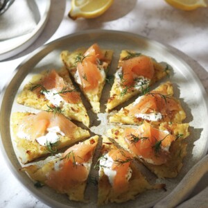 Giant Skillet Potato Latke