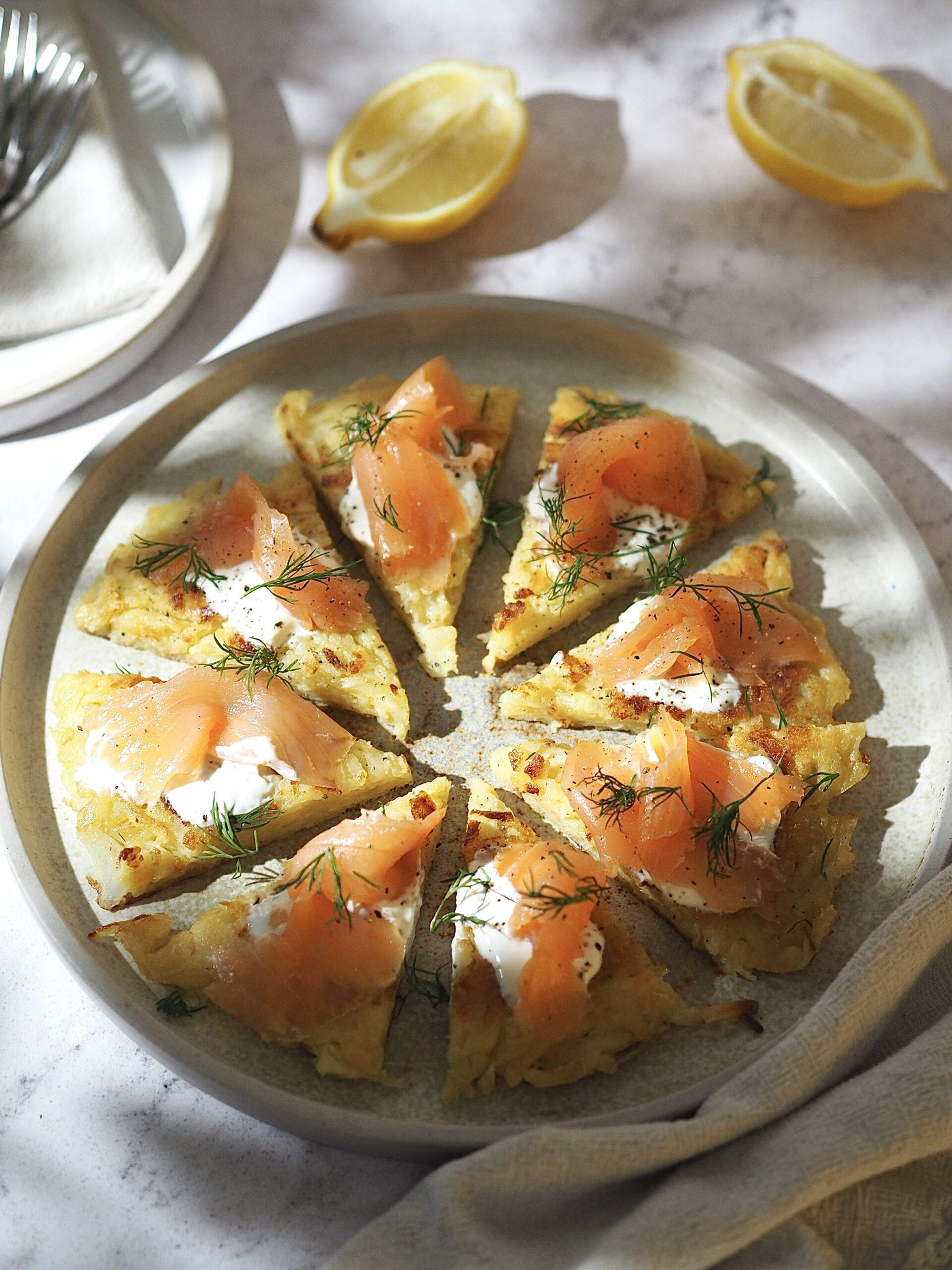 Giant Skillet Potato Latke