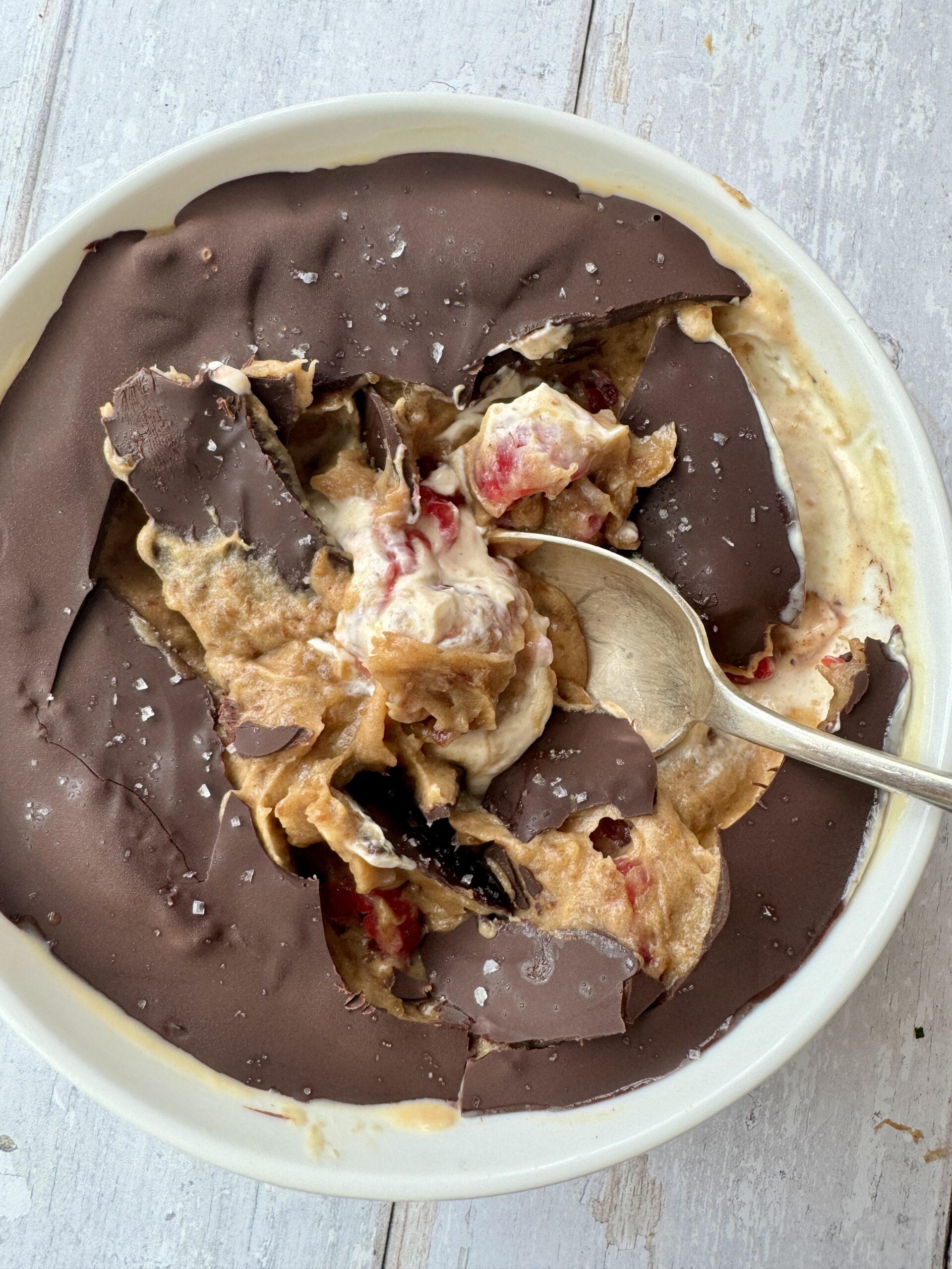 Peanut Butter and Yogurt Bowl with Date Caramel