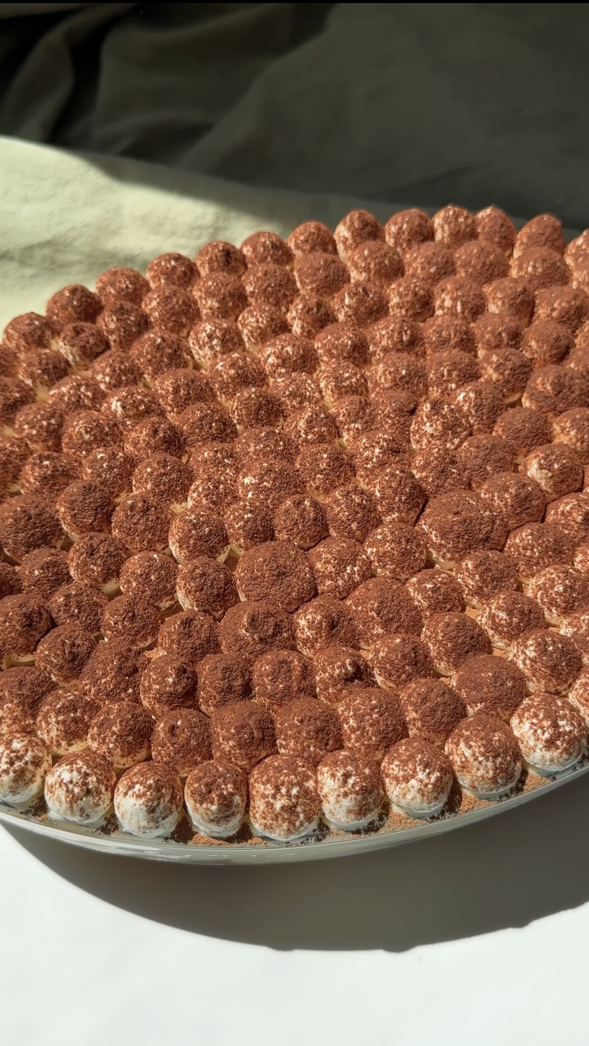 speculoos tiramisu finished