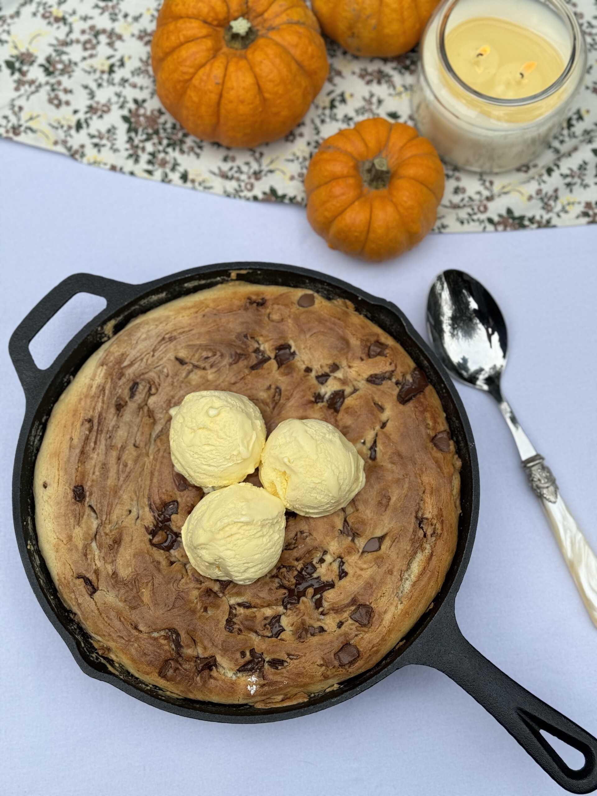 Chocolate Chip Skillet Cookie