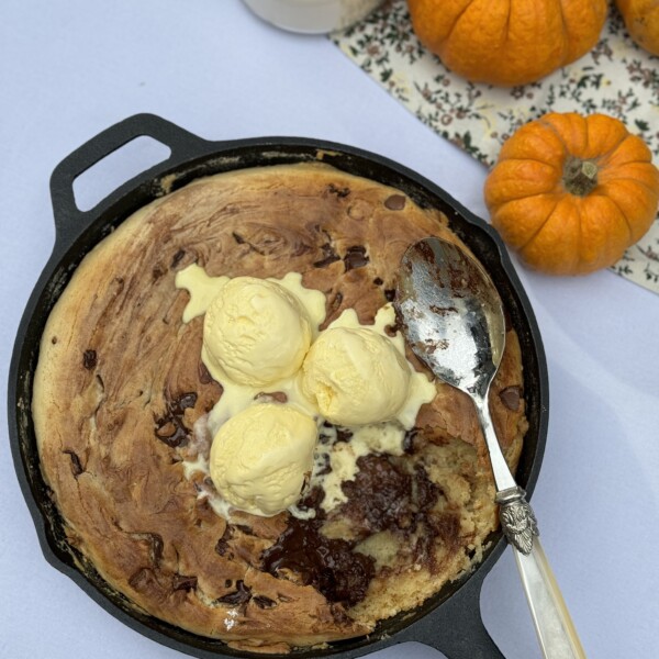 Chocolate Chip Skillet Cookie