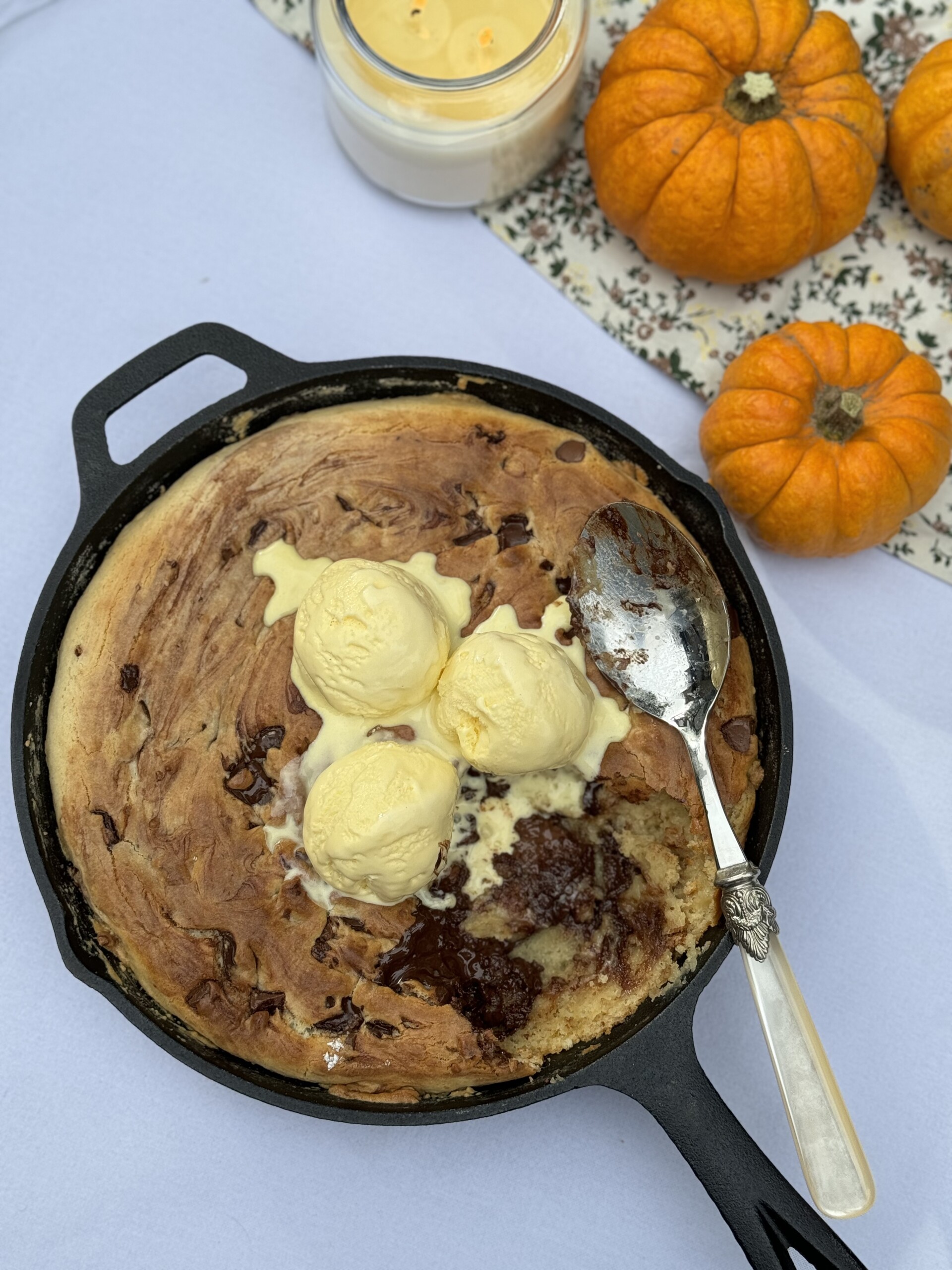 Chocolate Chip Skillet Cookie