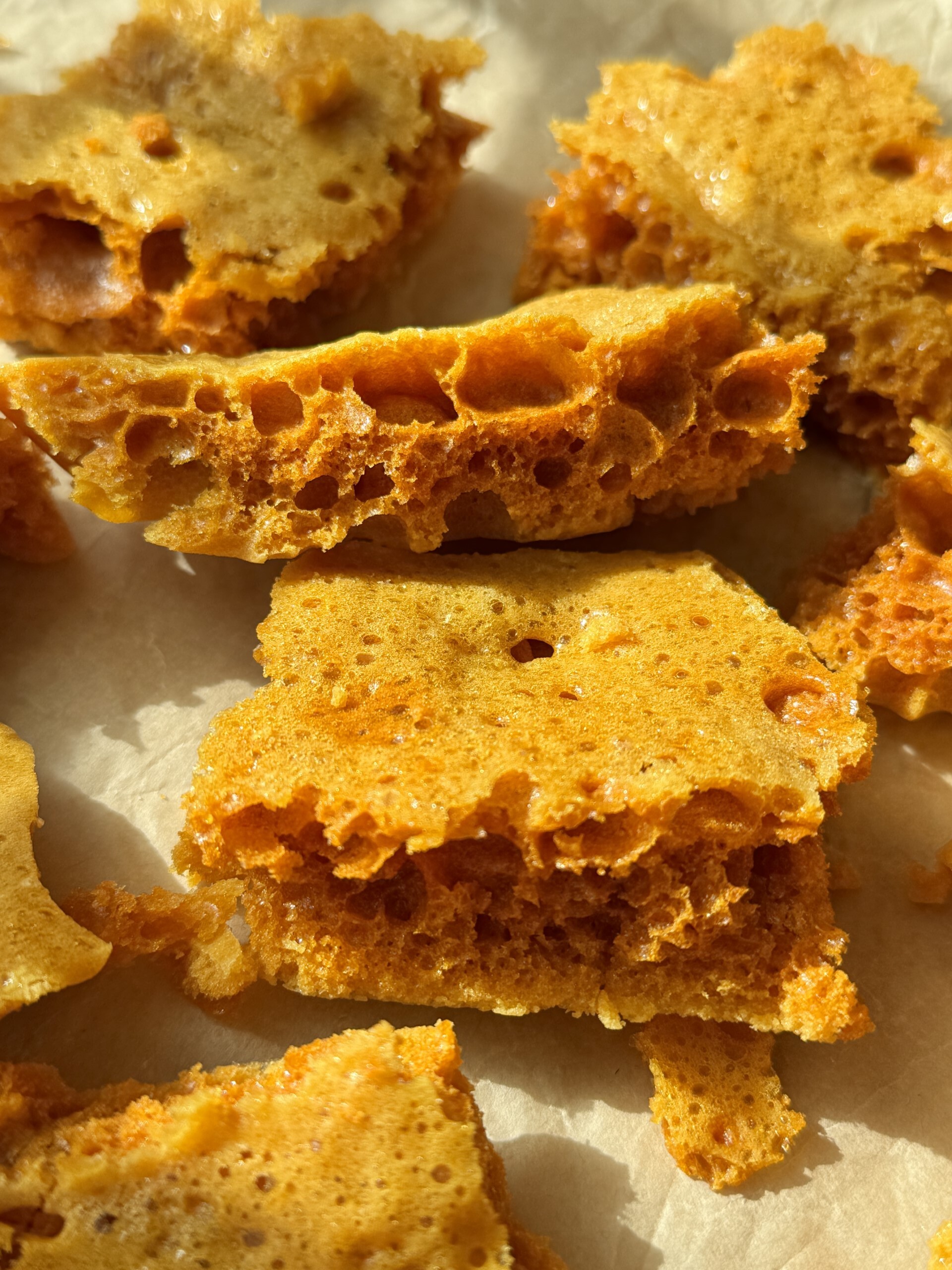 Homemade Honeycomb