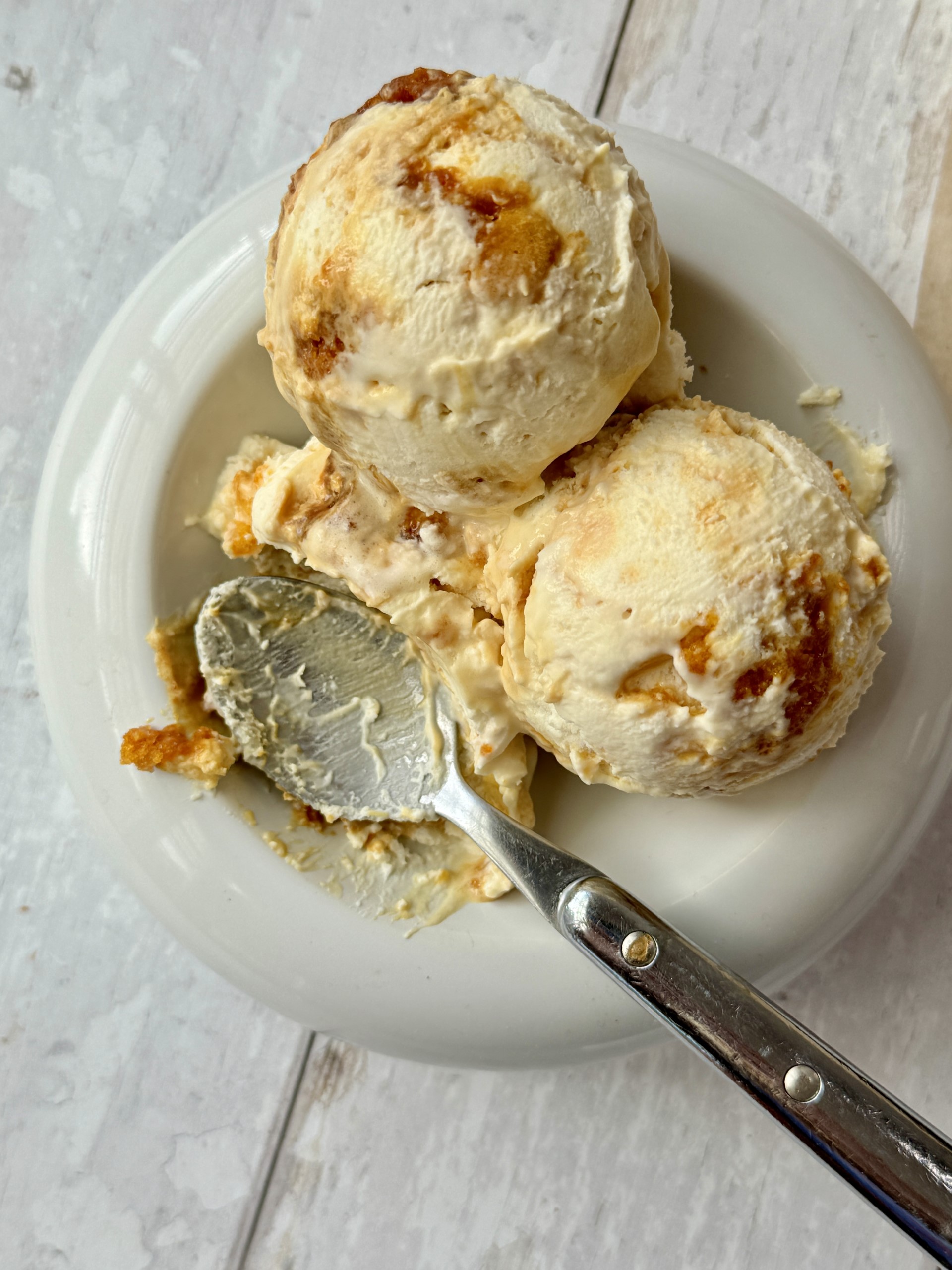 Homemade Honeycomb  Ice Cream