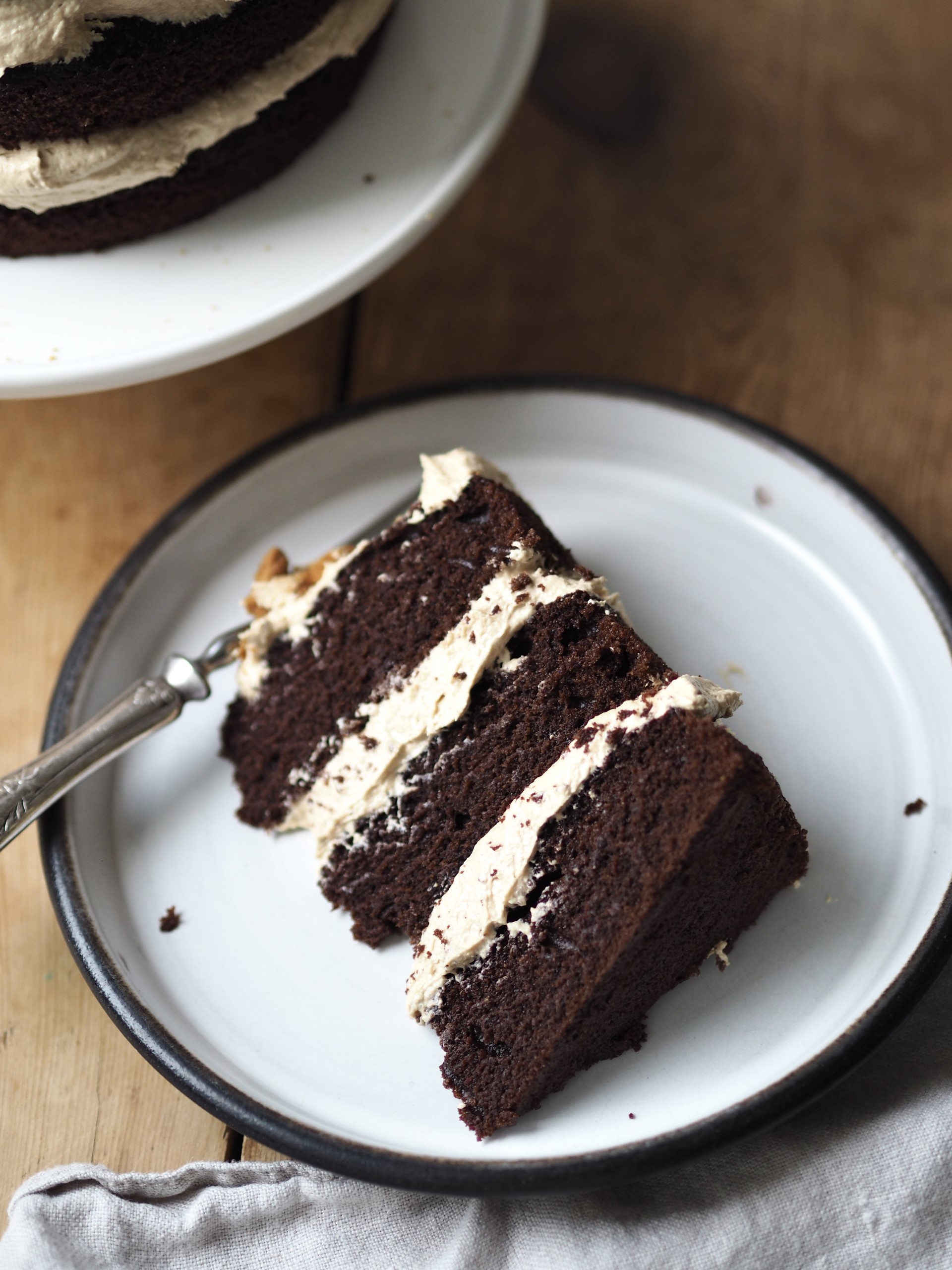 Slice of Biscoff Cake