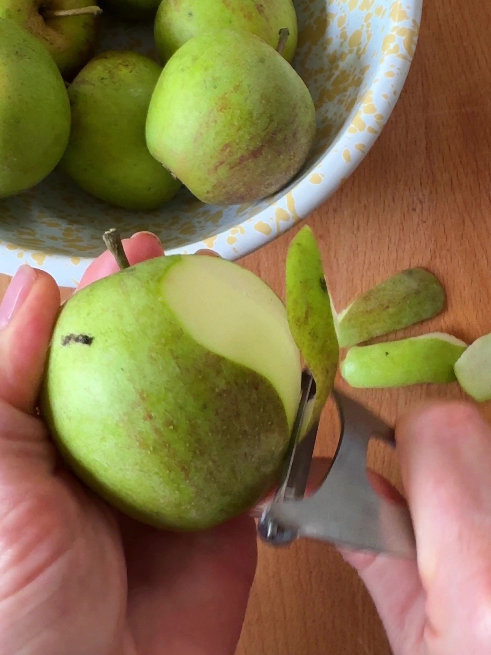 Peeling Apples