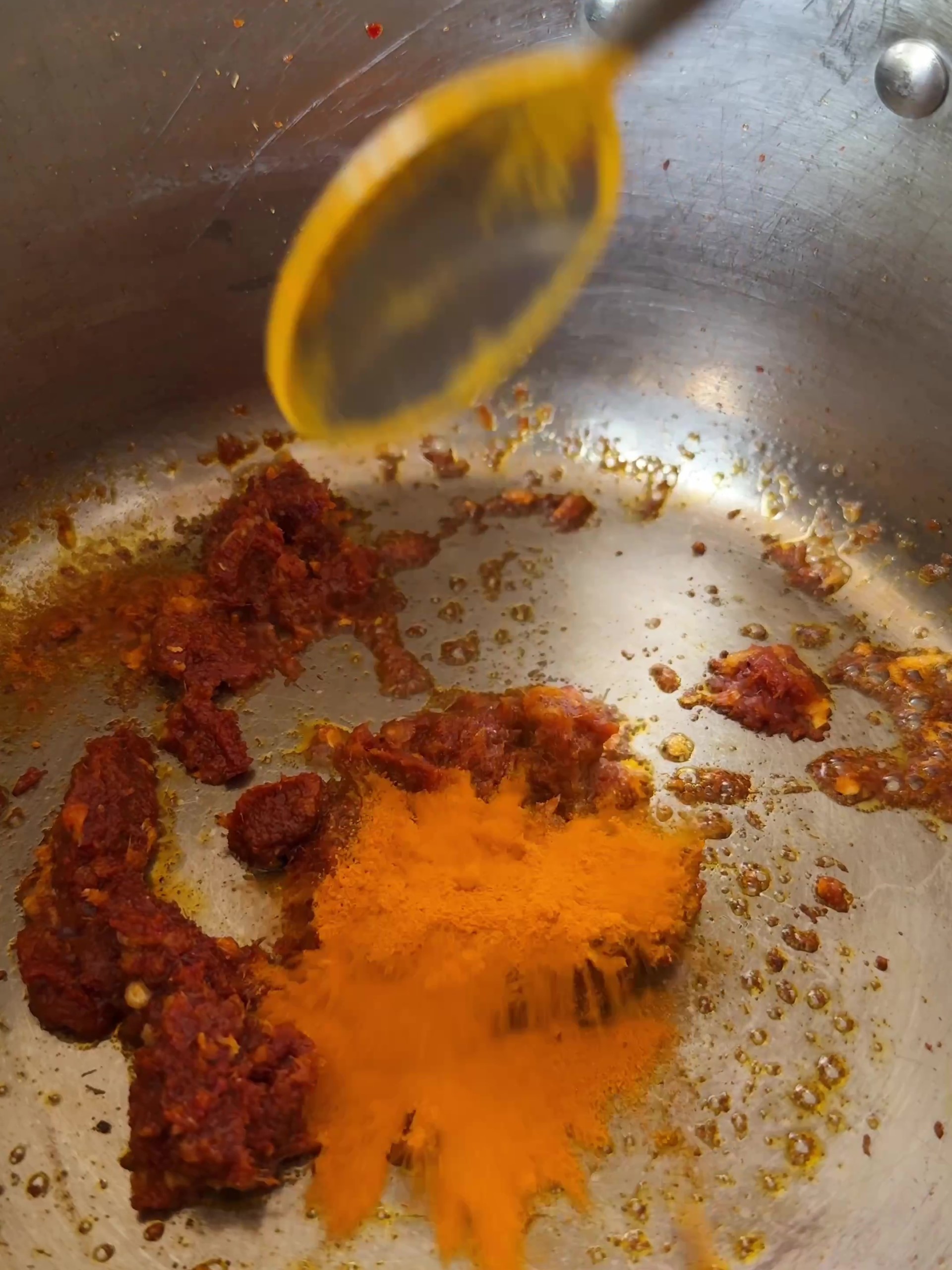 Adding tumeric to the mix