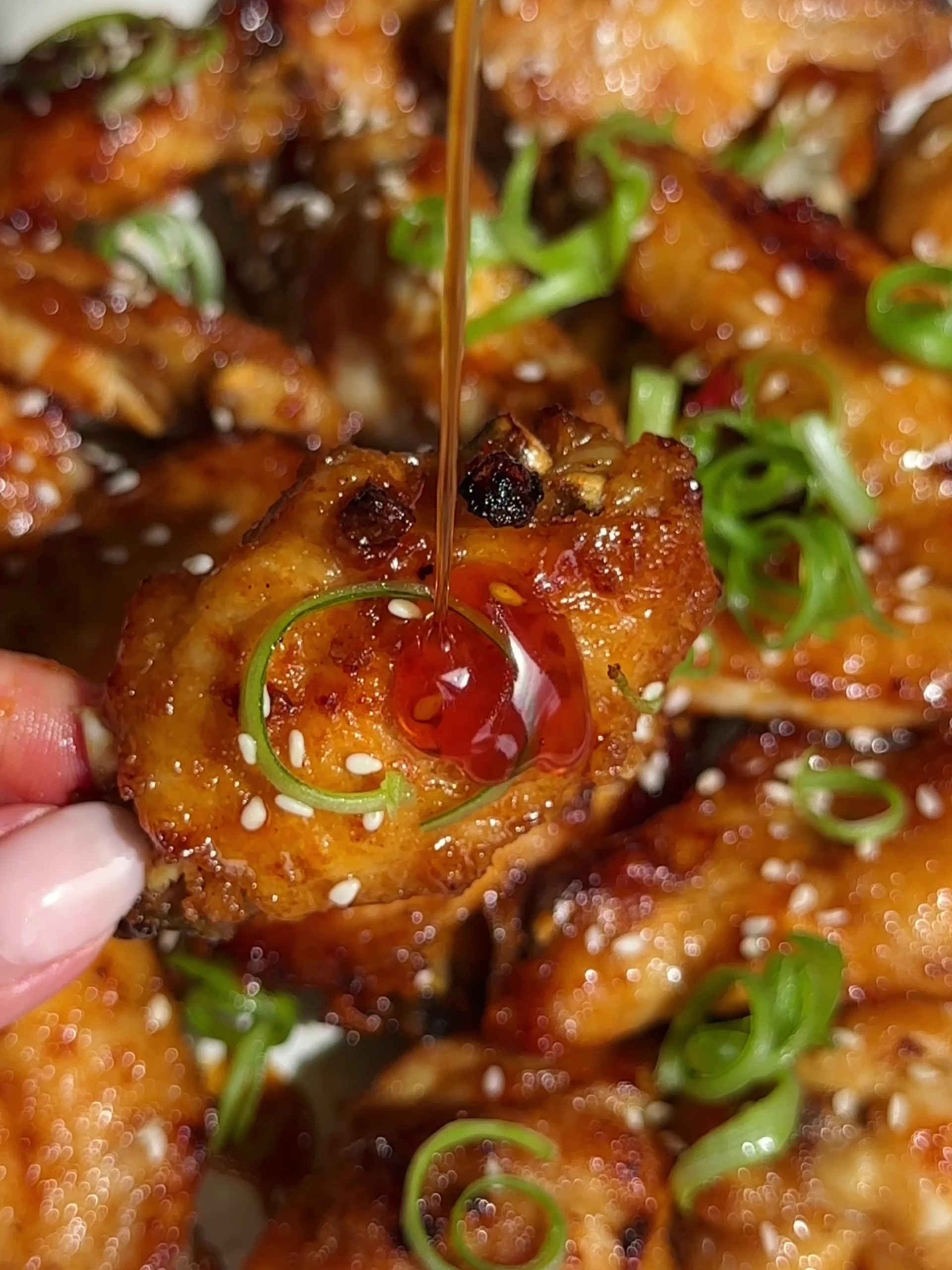 Hot Honey Chicken Wings