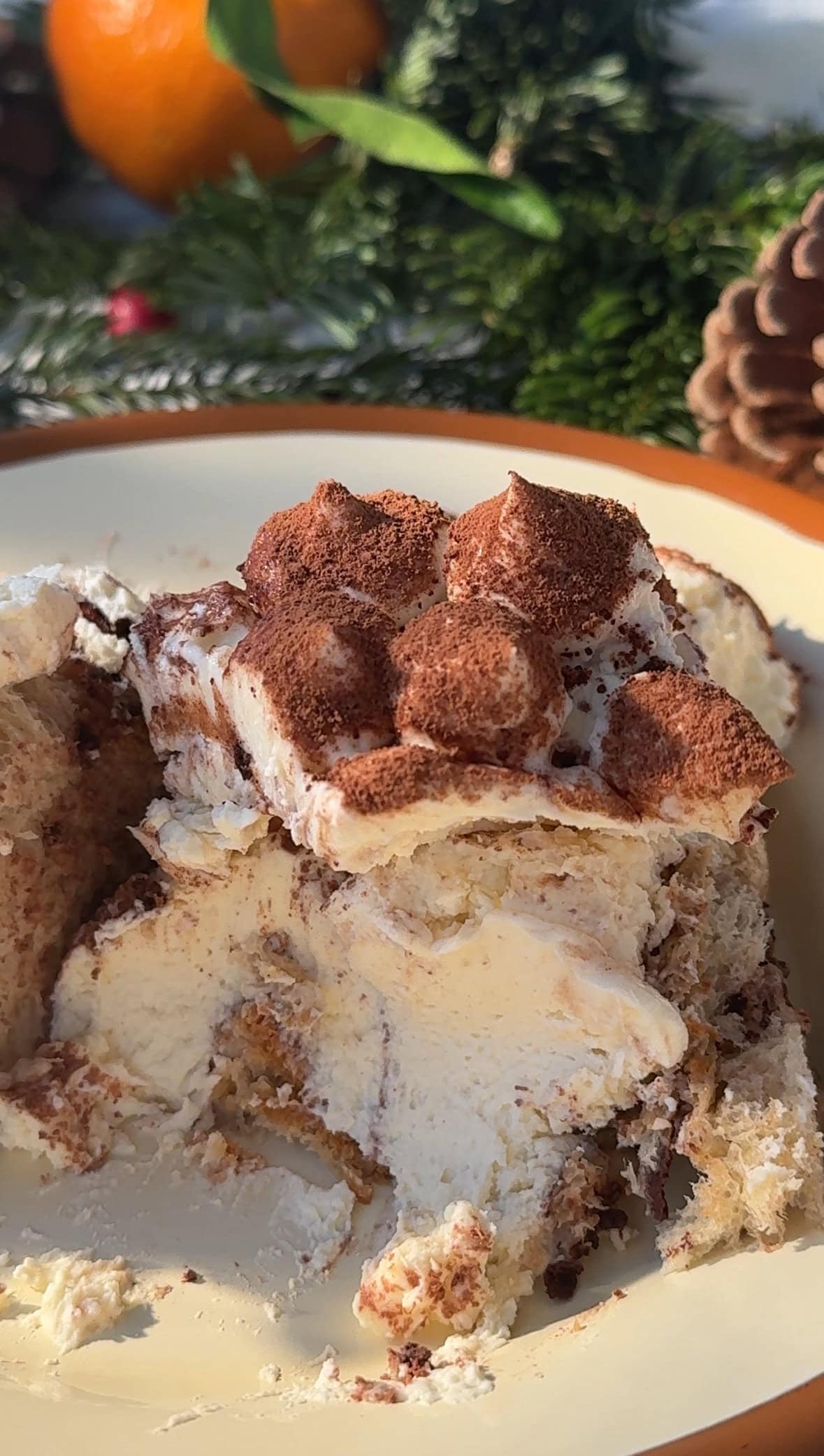 panettone tiramisu.