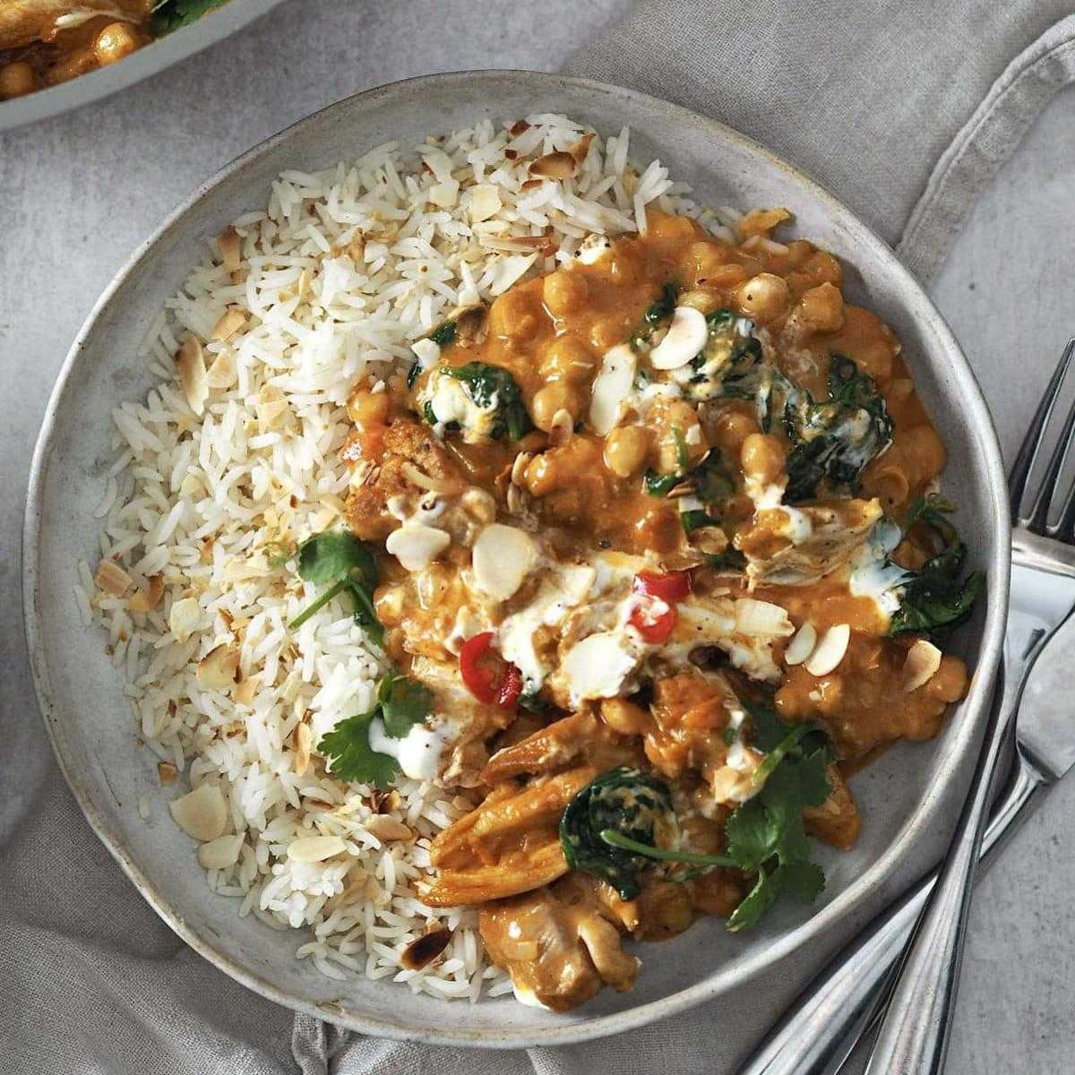 Chicken and Chickpea Curry - Desert Island Dishes
