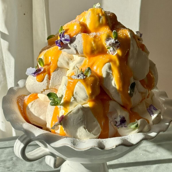 lemon meringues tower.