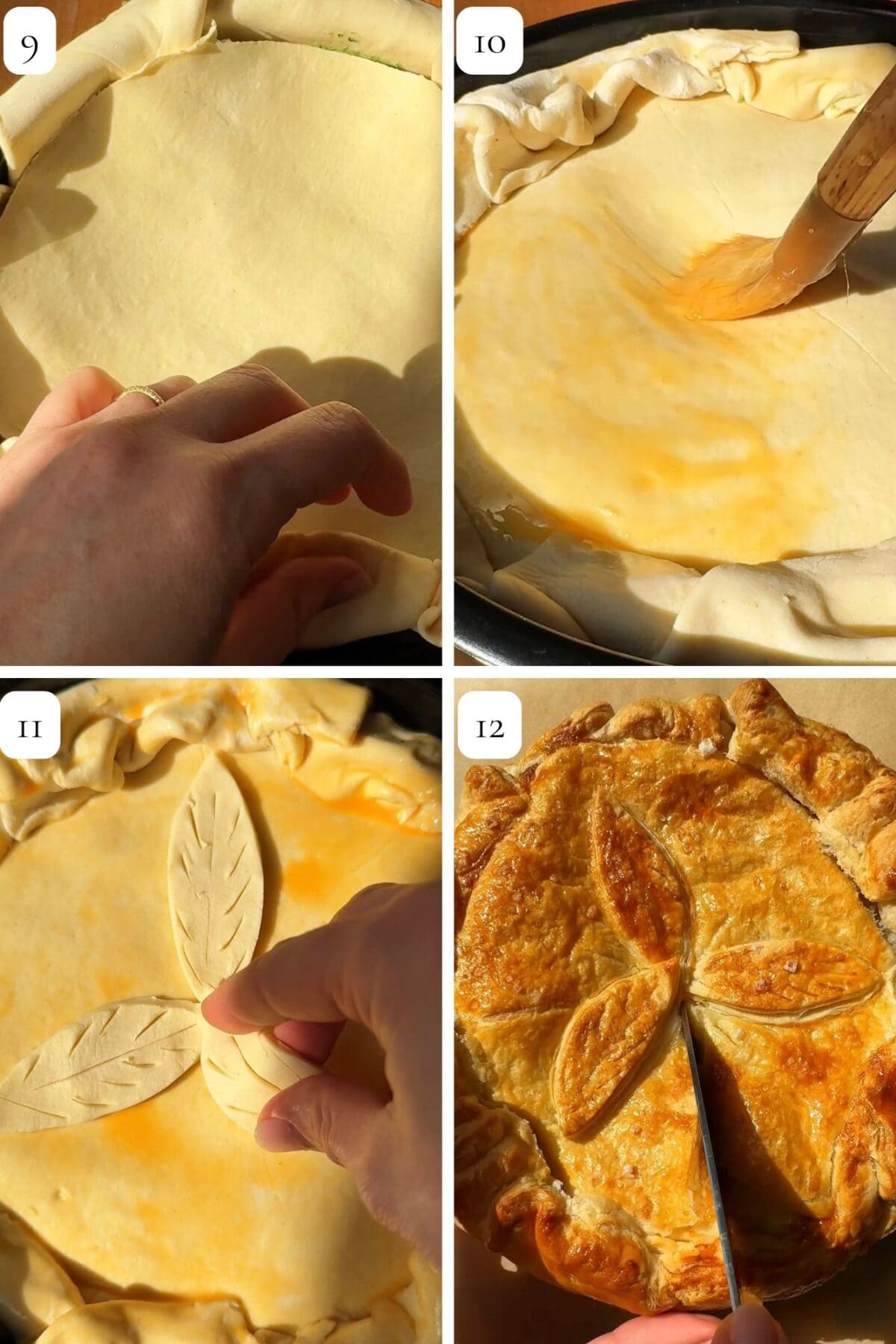 torta pasqulina step by step.