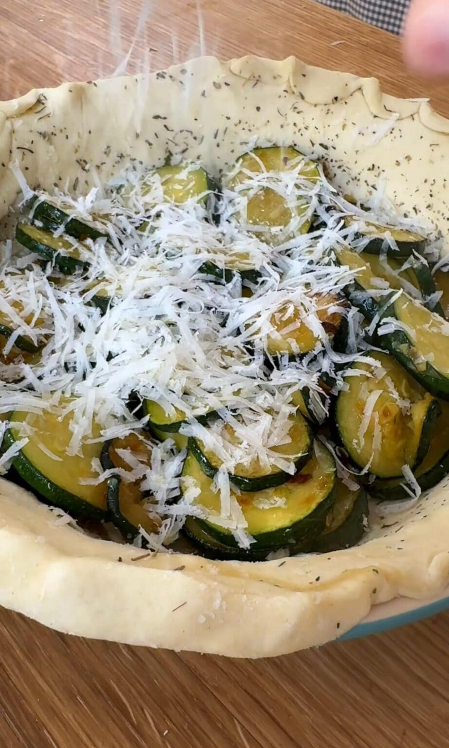 Courgette Quiche - Desert Island Dishes