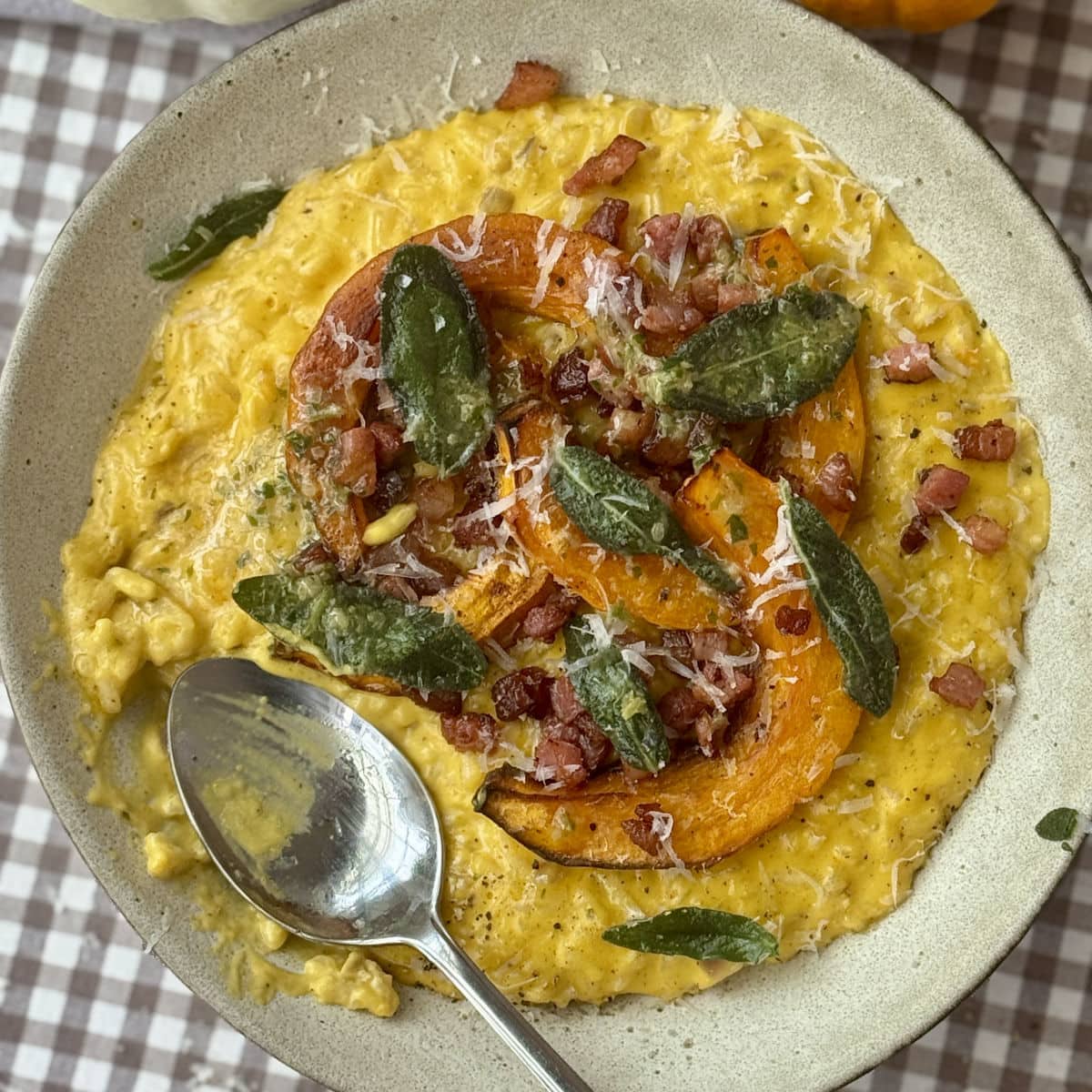 Easy and Delicious Pumpkin Risotto Recipe - Desert Island Dishes