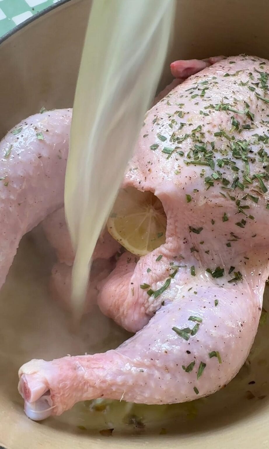 Poule au Pot (Classic French Chicken in a Pot) - Desert Island Dishes