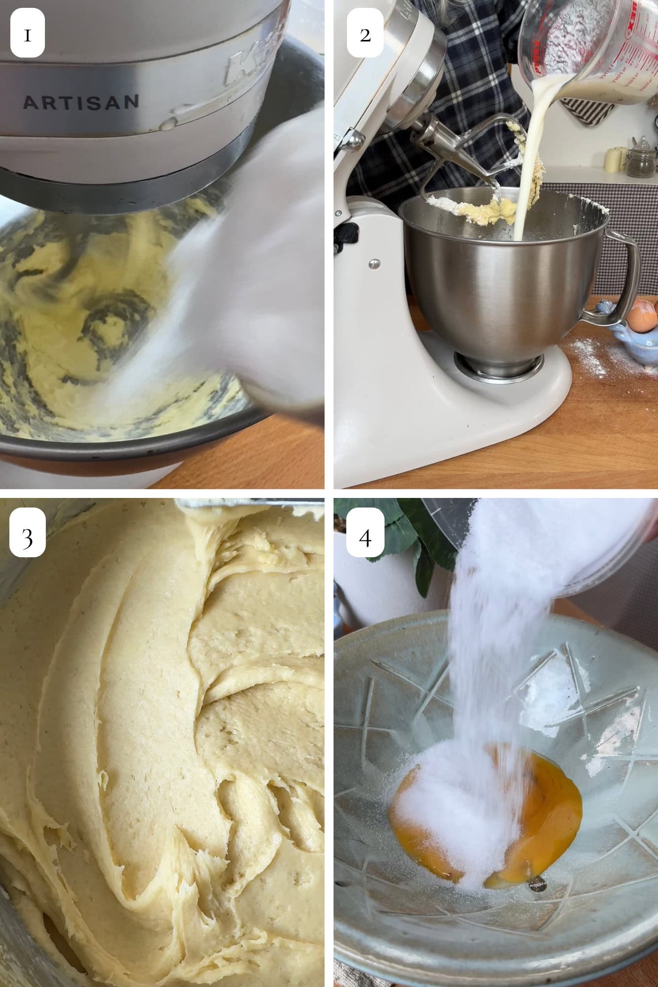 creme brulee cake steps.